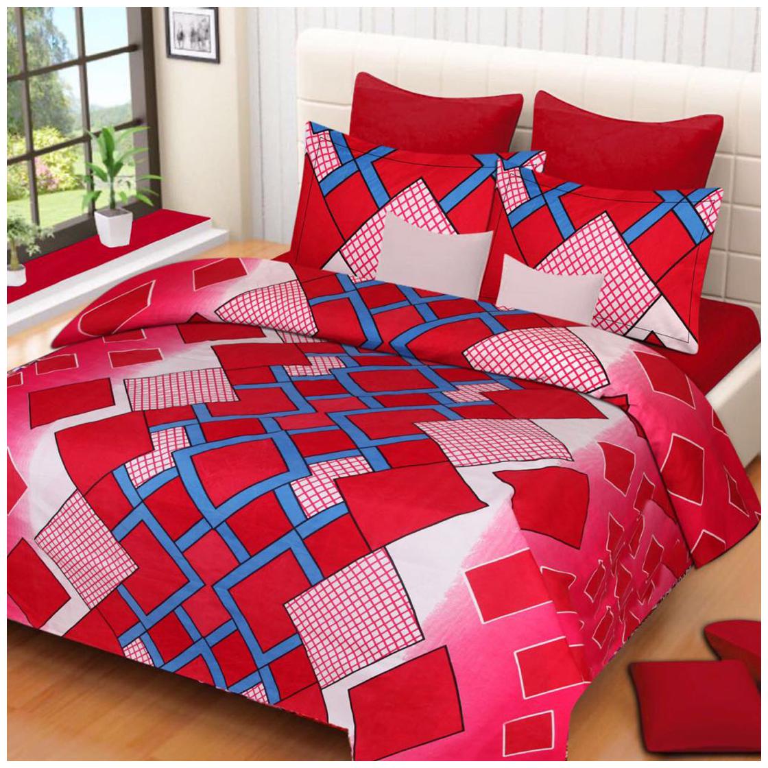

Profit Blitz Presents 3D Printed Double Bedsheet With Two Pillow Covers