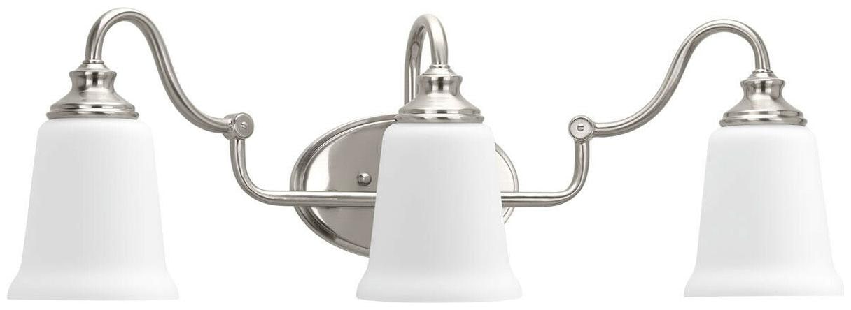 

Progress Lighting P300026-009 Wander Bathroom Vanity Light Brushed Nickel