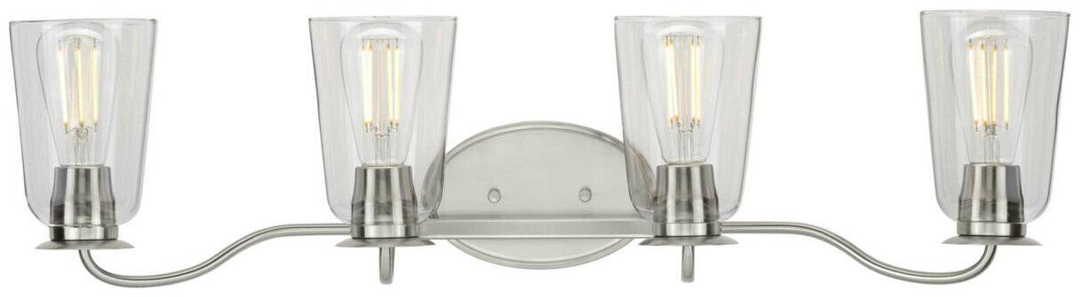 

Progress Lighting P300264-009 Durrell Bathroom Vanity Light Brushed Nickel