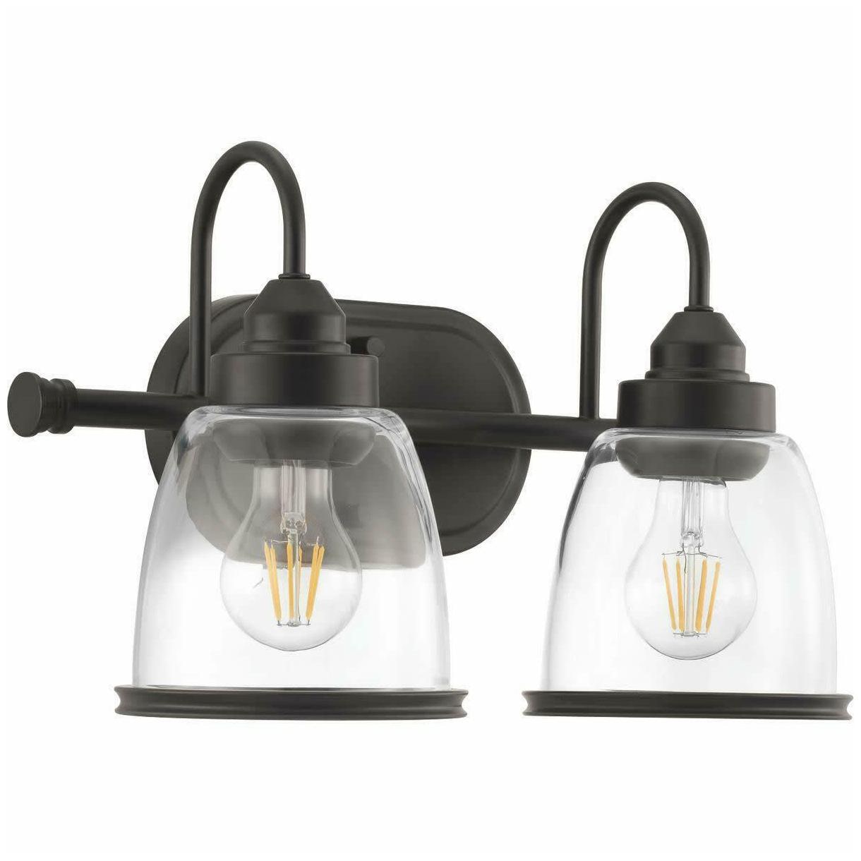 

Progress Lighting P300179-020 Two-Light Bath Vanity Antique Bronze