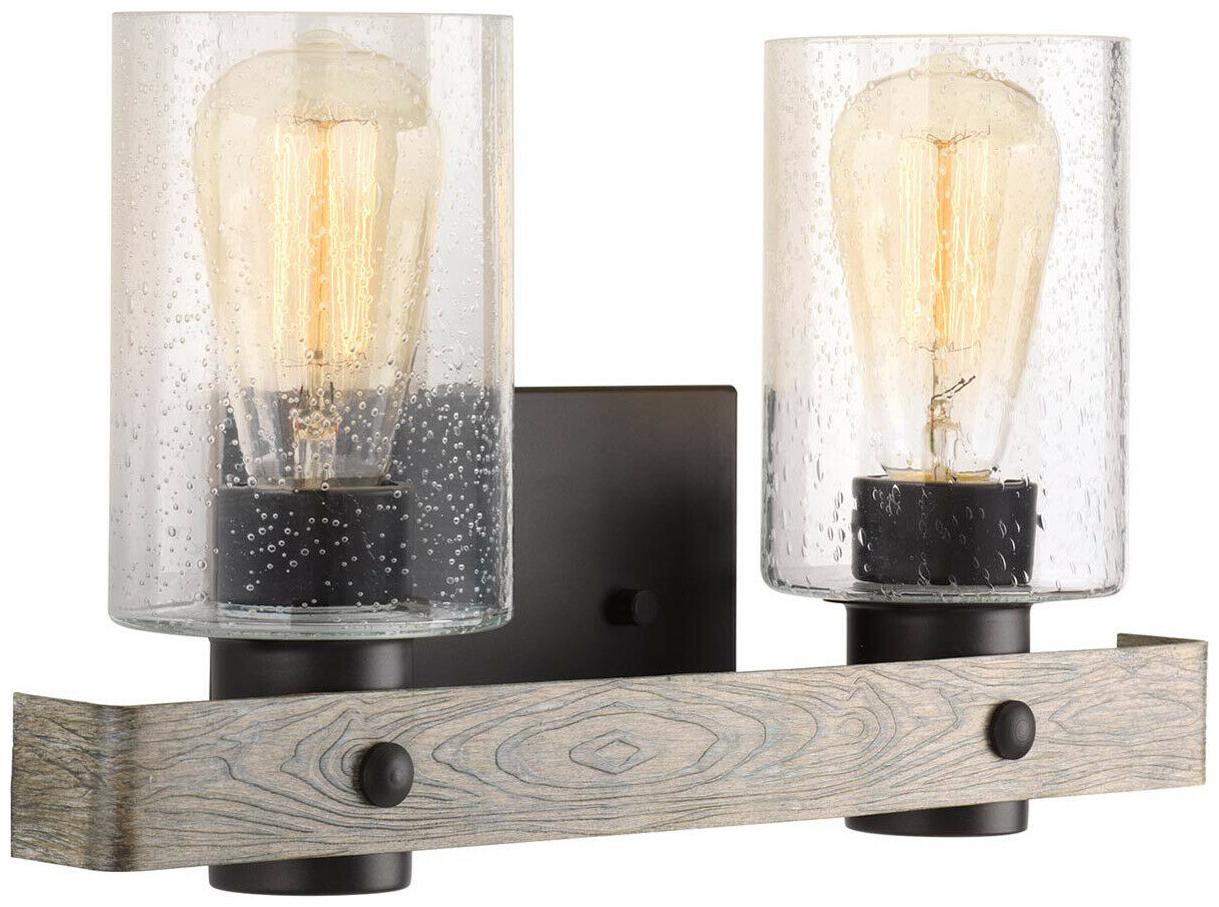 

Progress Lighting P300124-143 Gulliver Bathroom Vanity Light Graphite