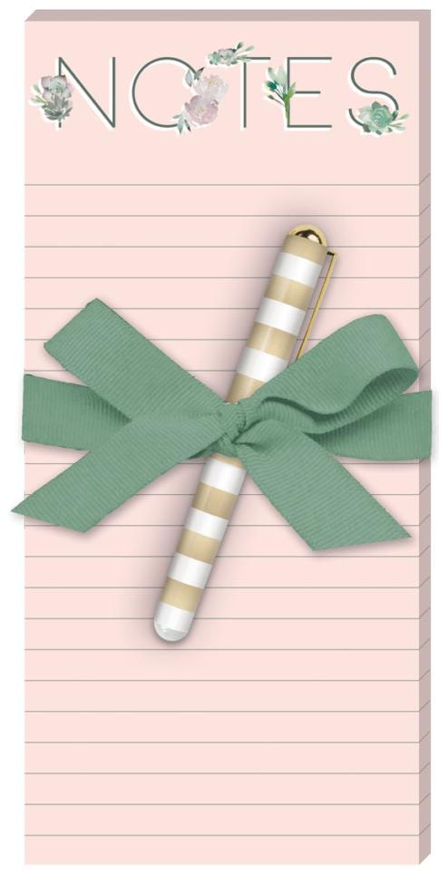 

Punch Studio Lady Jayne E8 Magnetic List Pads w Pen Floral - Choose Design