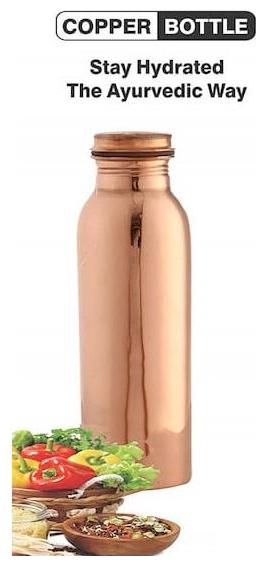 

DVM Copper Brown Water Bottle ( 1000 ml Set of 1 )