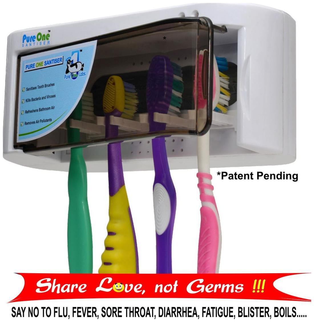 

PureOne U V Toothbrush Holder Sanitiser