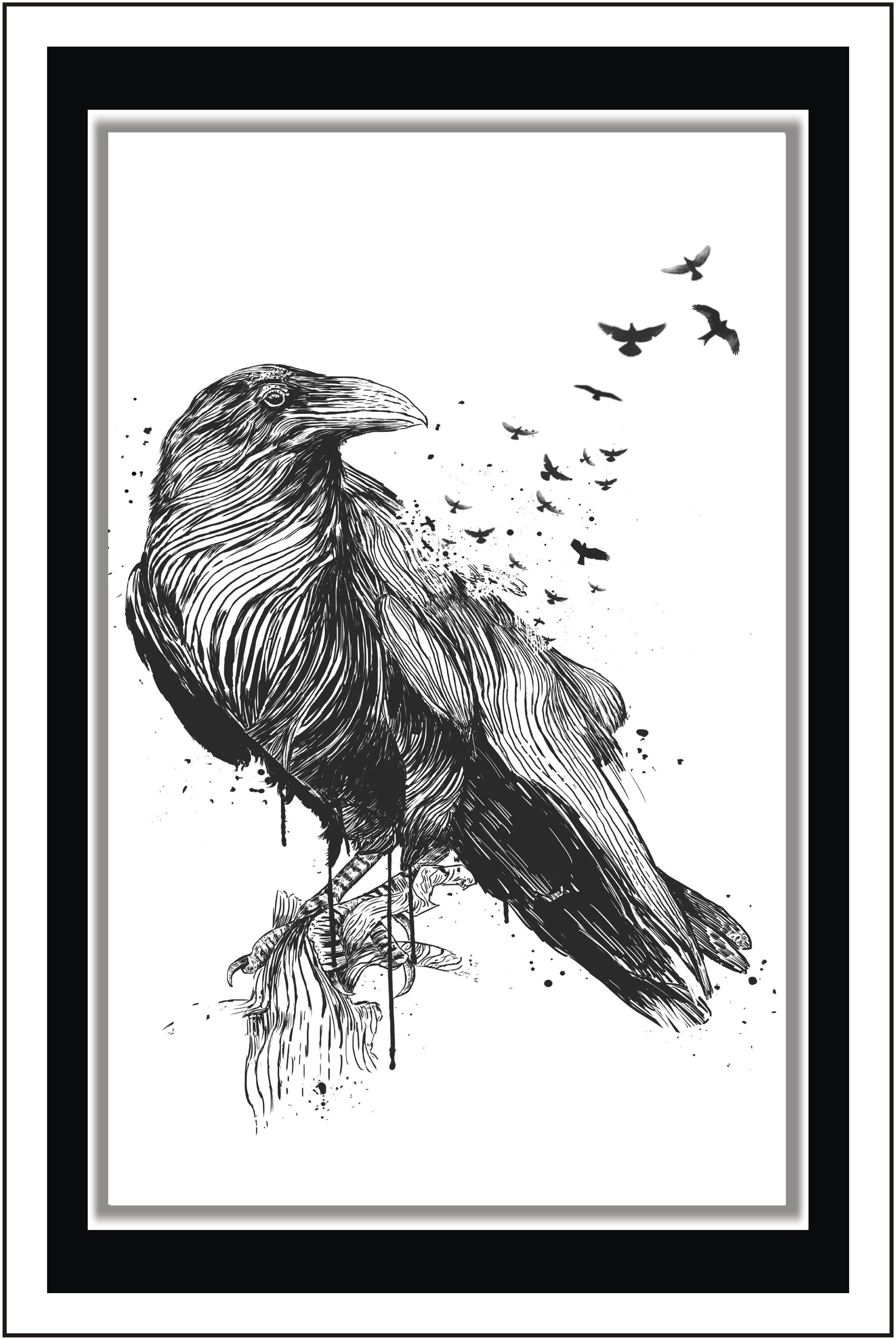 

Purvani Born to be free - Paper Poster Wall Sticker Print Decor Print