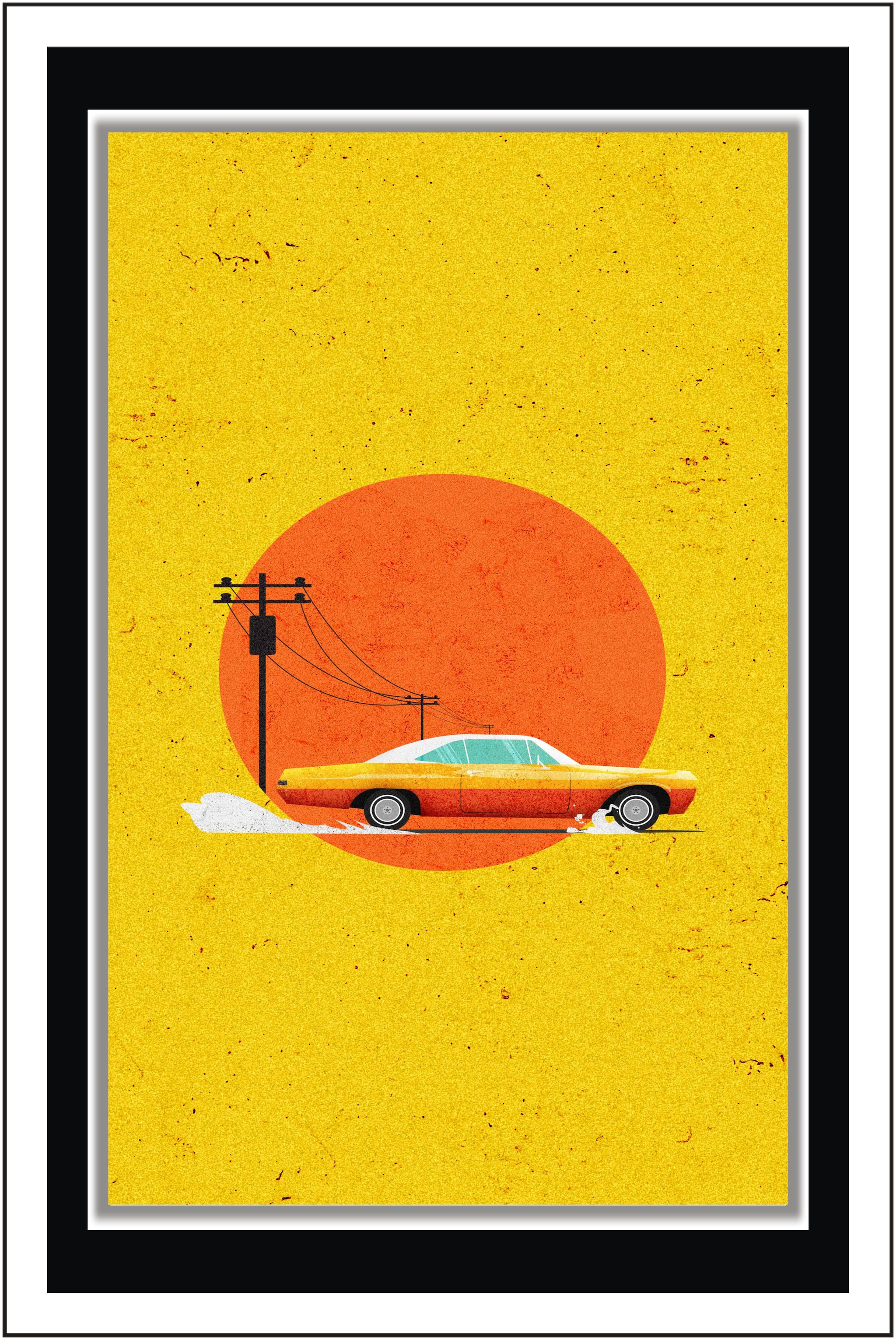 

Purvani Car - Paper Poster Wall Sticker Print Decor Print