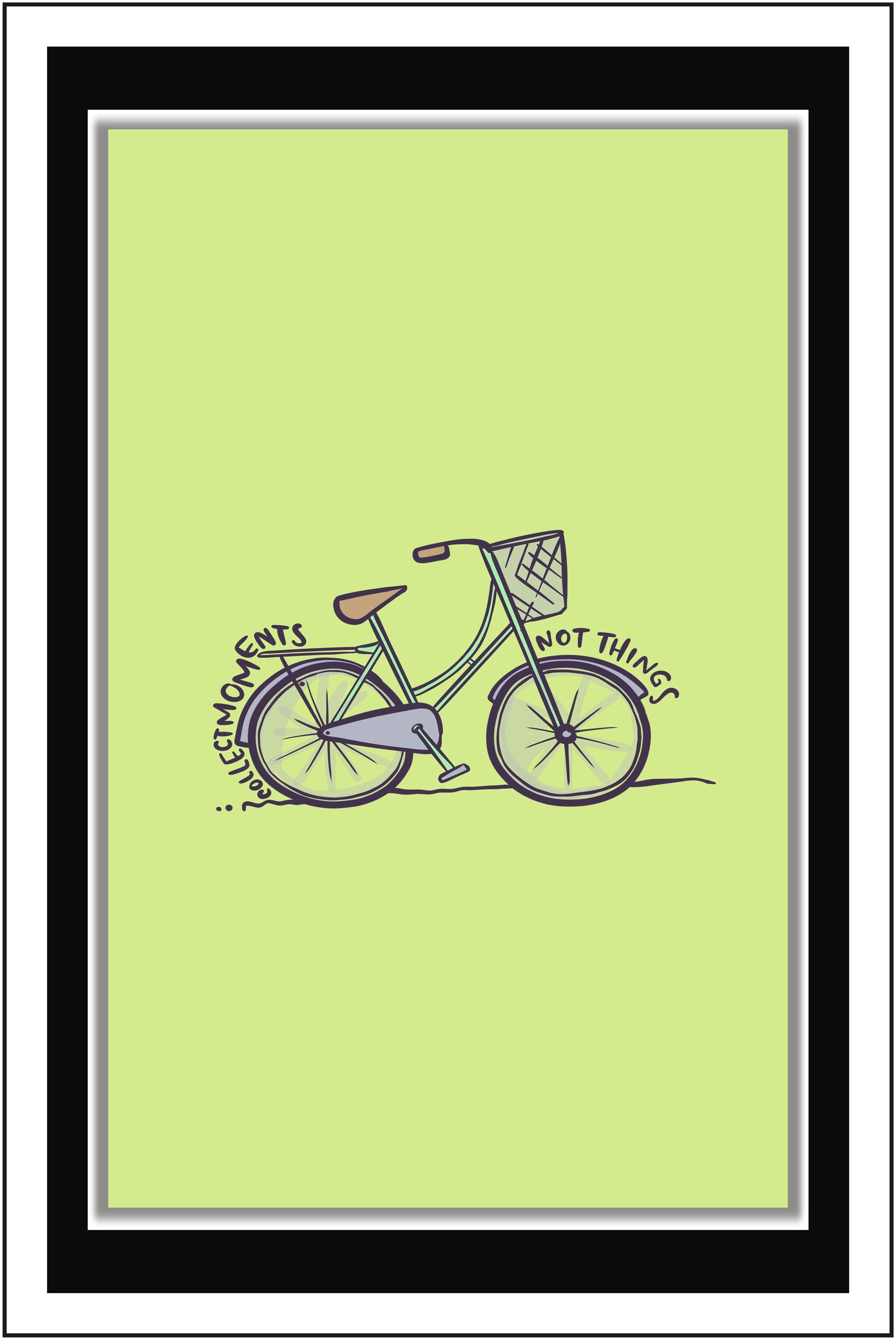 

Purvani Collect moments not things - Paper Poster Wall Sticker Print Decor Print