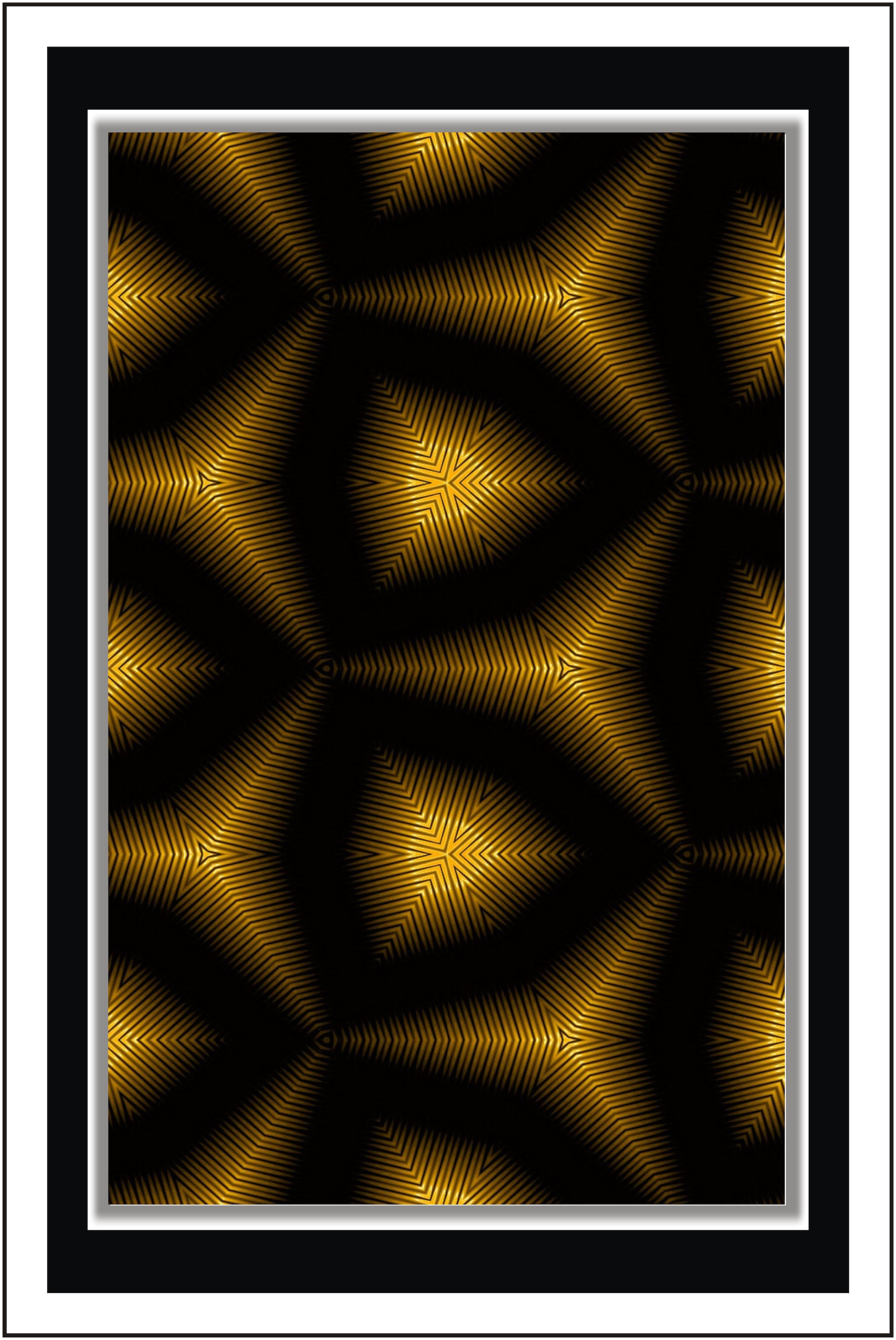 

Purvani Irregular hexa - Paper Poster Wall Sticker Print Decor Print