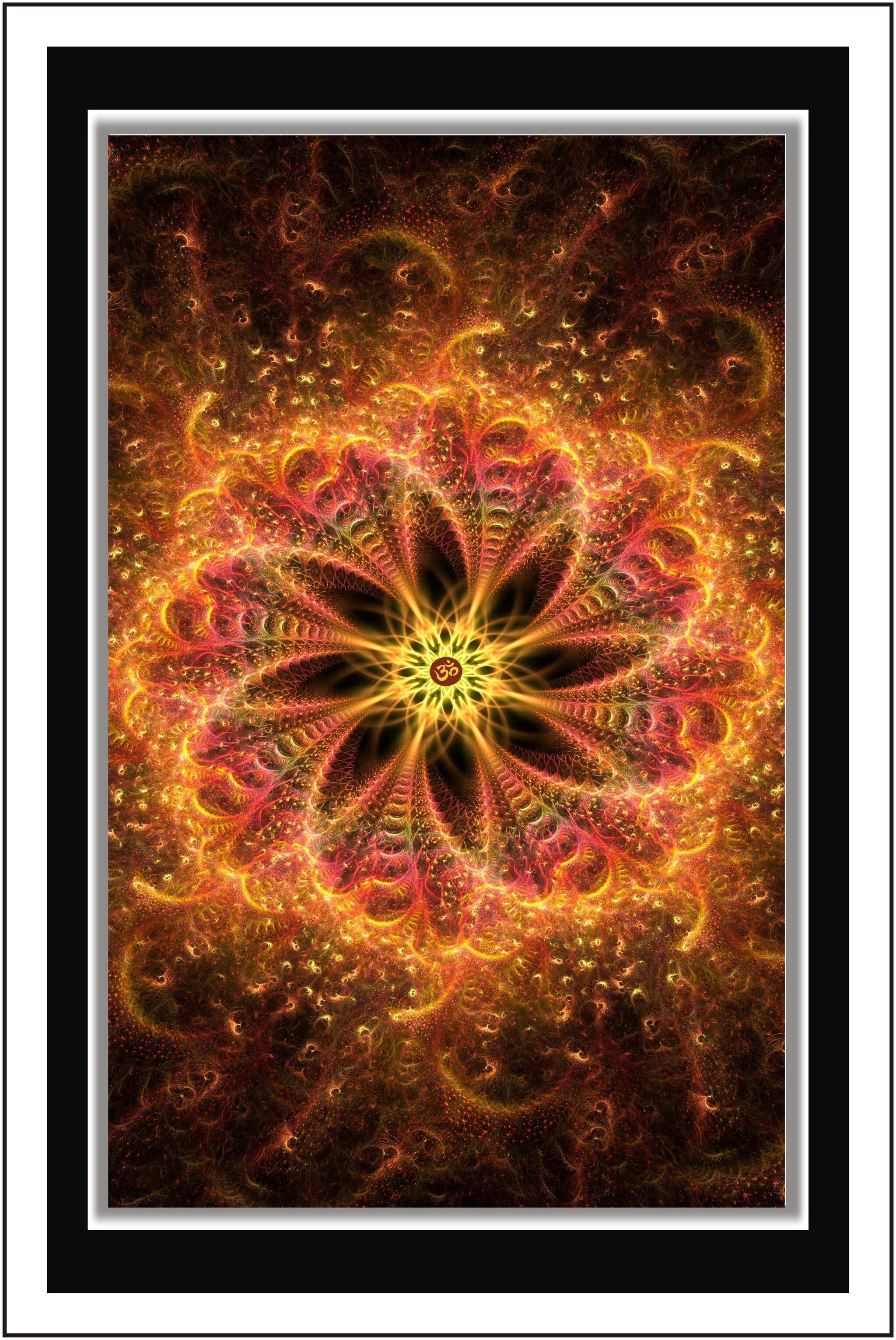 

Purvani Orange sunshine - Paper Poster Wall Sticker Print Decor Print