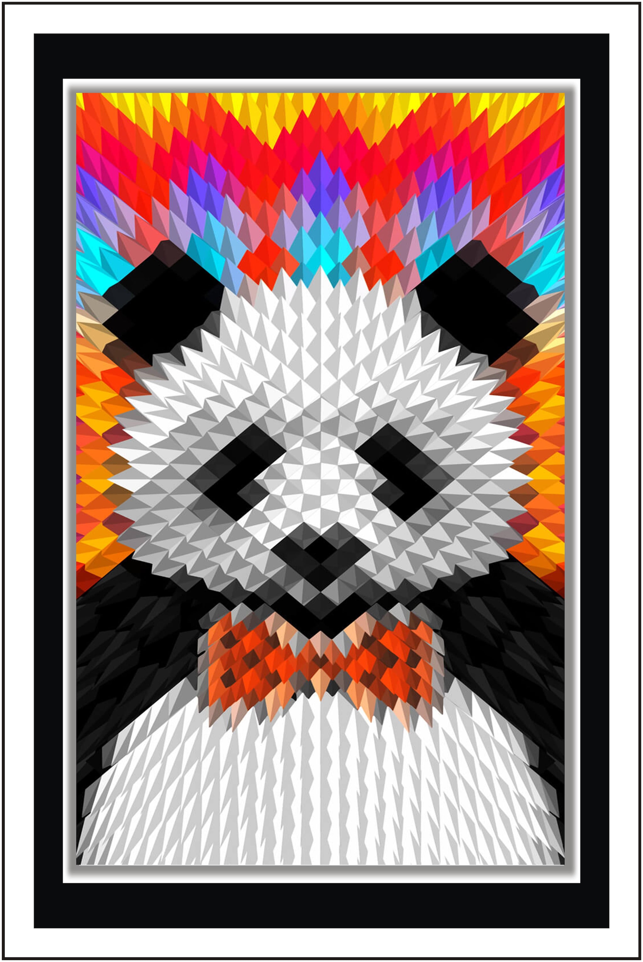 

Purvani Panda - Paper Poster Wall Sticker Print Decor Print