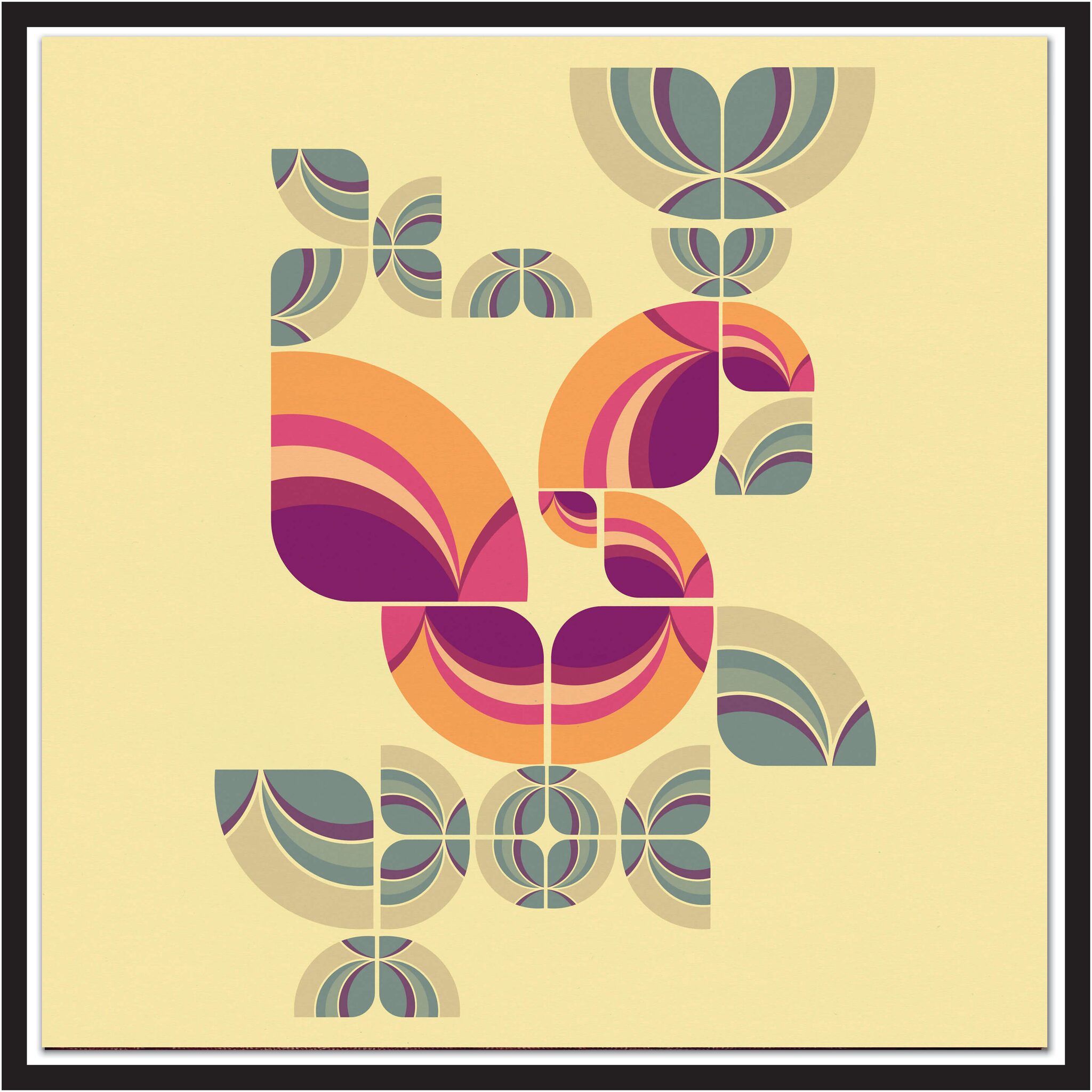 

Purvani Paper Poster Wall Sticker Print Decor Print