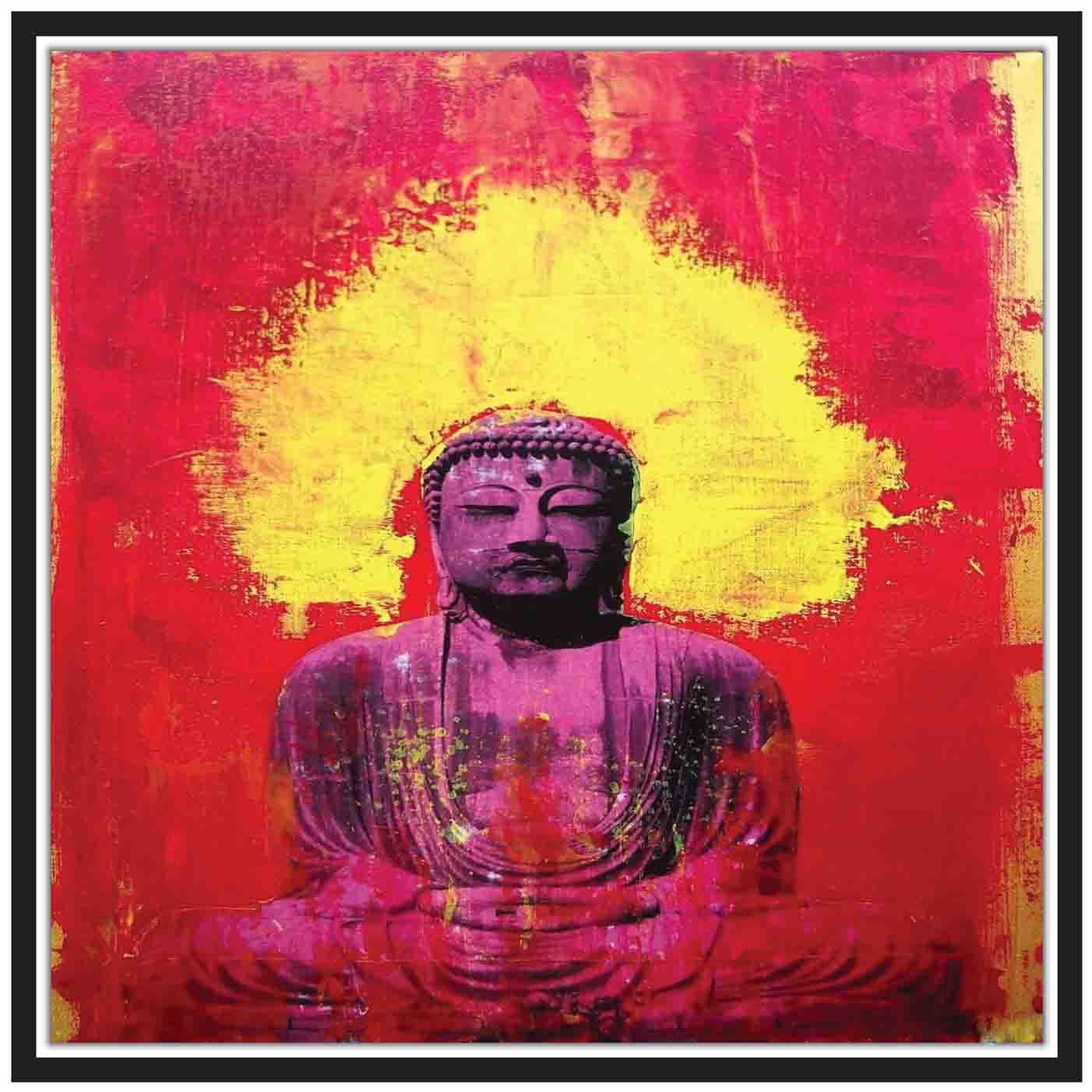 

Purvani Poster Painting Style-SPIRITUAL PAINTING Wall Decor-Art Reprint Unframed (rolled) 12x12 inch