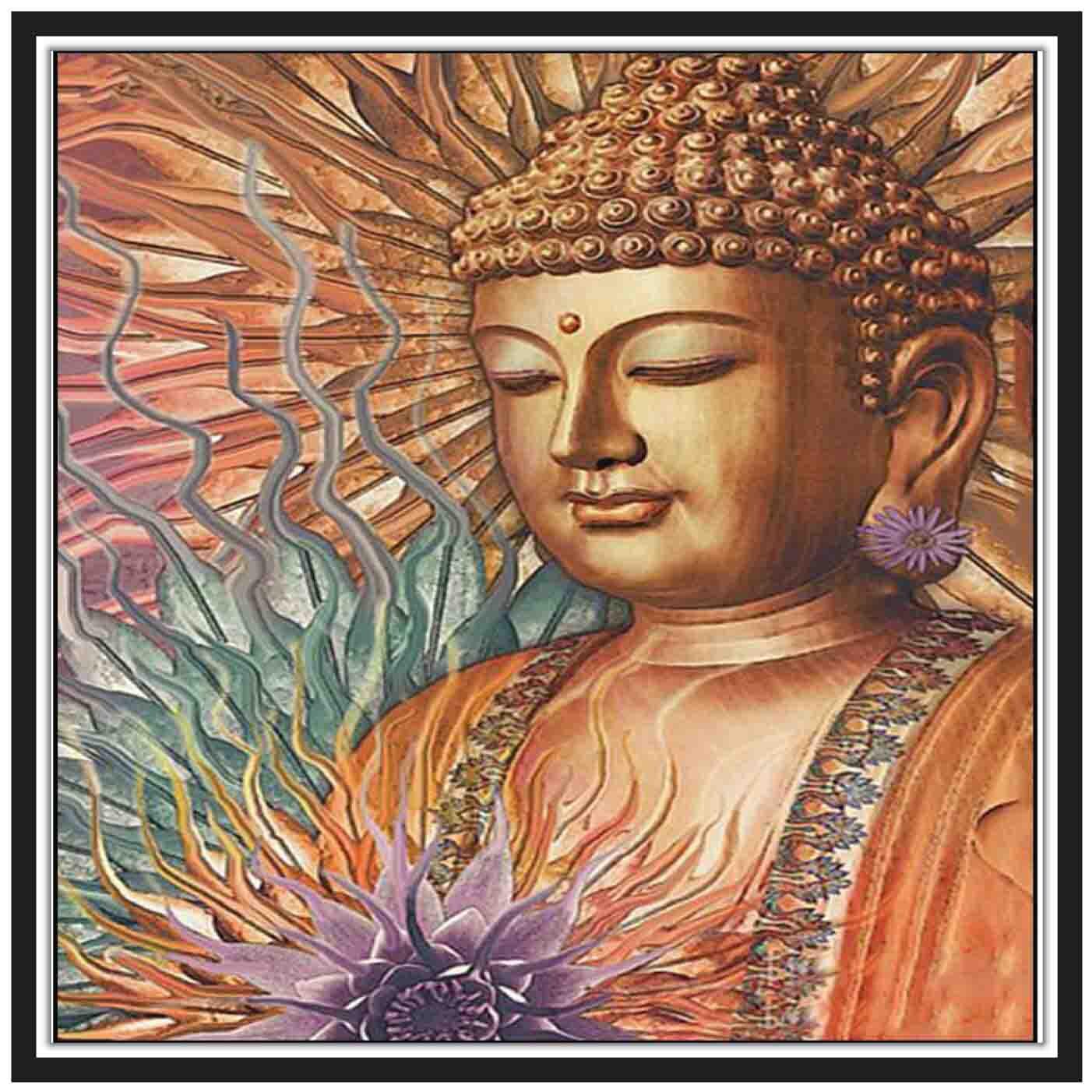 

Purvani Poster Painting Style-SPIRITUAL PAINTING Wall Decor-Art Reprint Unframed (rolled) 12x12 inch