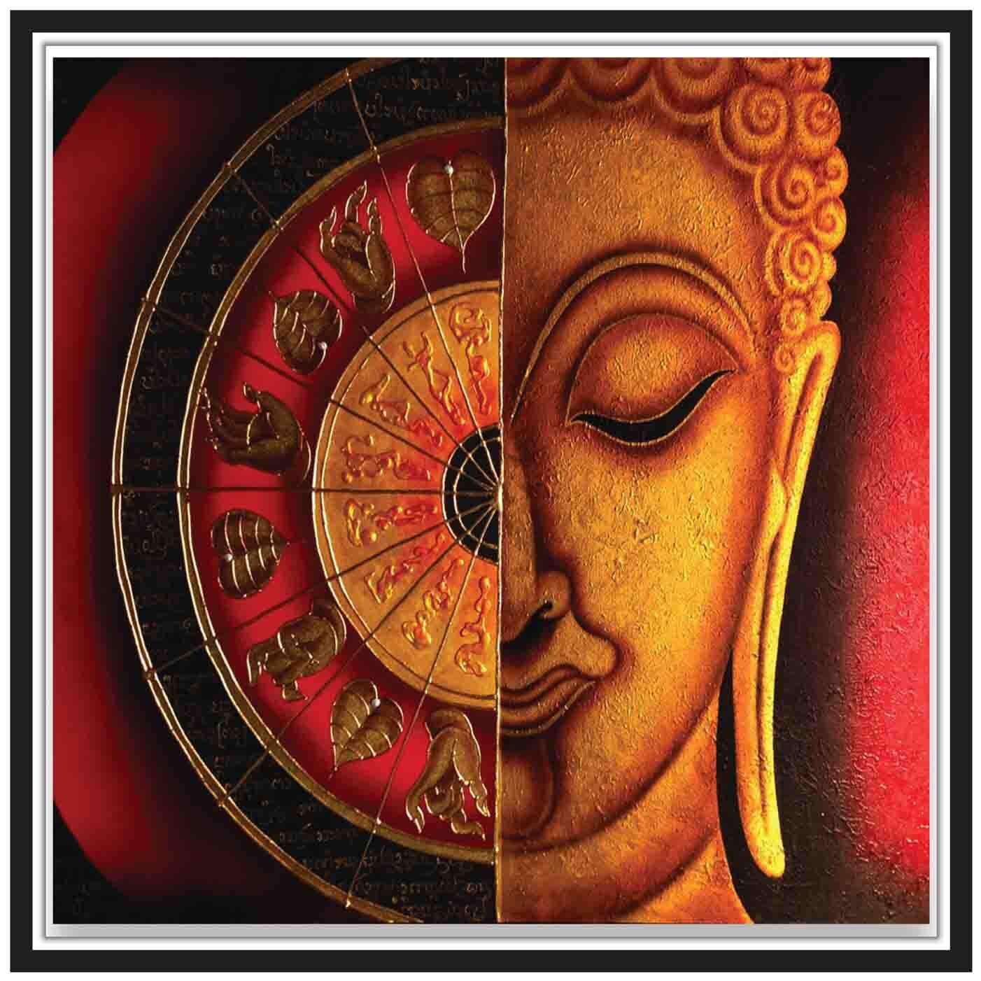

Purvani Poster Painting Style-SPIRITUAL PAINTING Wall Decor-Art Reprint Unframed (rolled) 12x12 inch