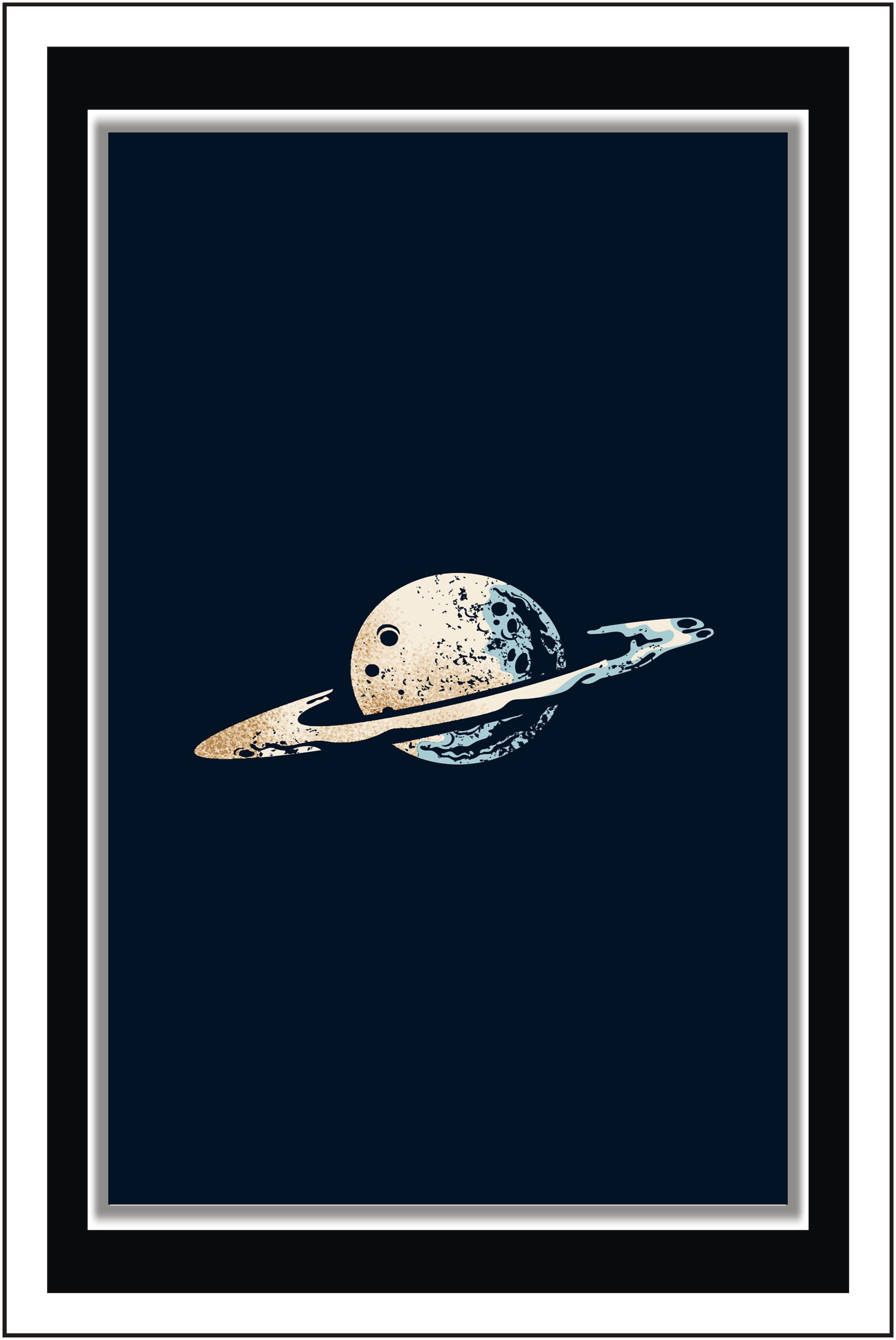 

Purvani Saturnus - Paper Poster Wall Sticker Print Decor Print