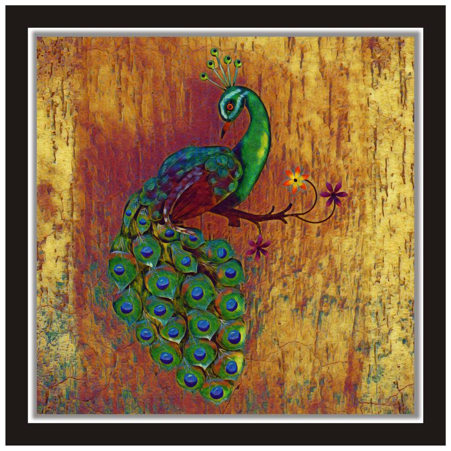 

Purvani Unframed (Rolled) Wall Art Poster Sticker - 12x12 inches