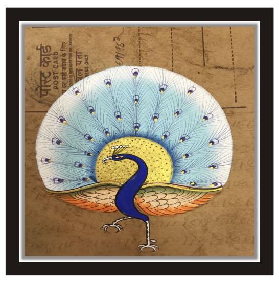 

Purvani Unframed (Rolled) Wall Art Poster Sticker - 12x12 inches