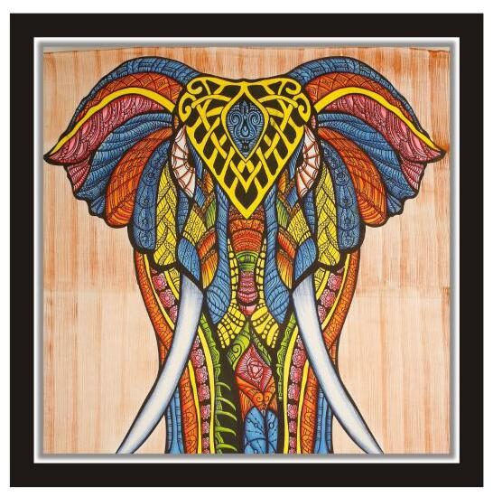

Purvani Unframed (Rolled) Wall Art Poster Sticker - 12x12 inches