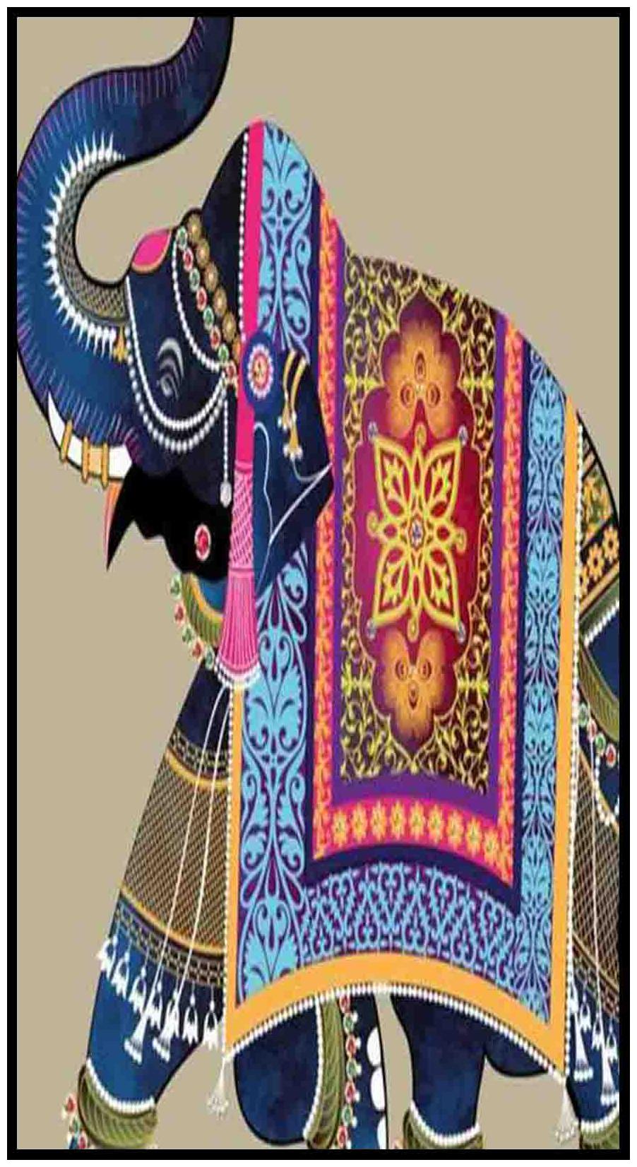 

Purvani Wall Art Printed on MDF with Hand Textured Lamination (7 x 4 inches)