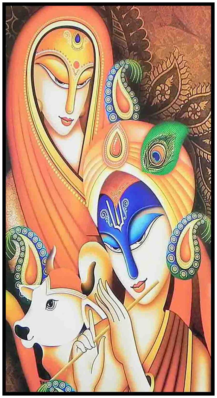 

Purvani Wall Art Printed on MDF with Hand Textured Lamination (7 x 4 inches)