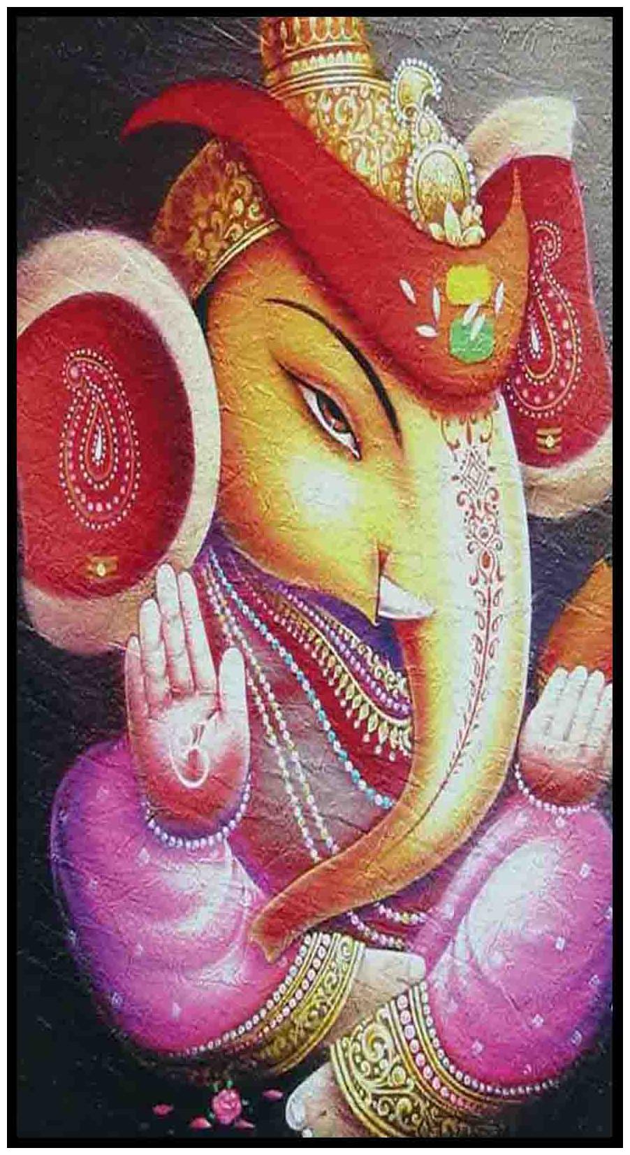 

Purvani Wall Art Printed on MDF with Hand Textured Lamination (7 x 4 inches)