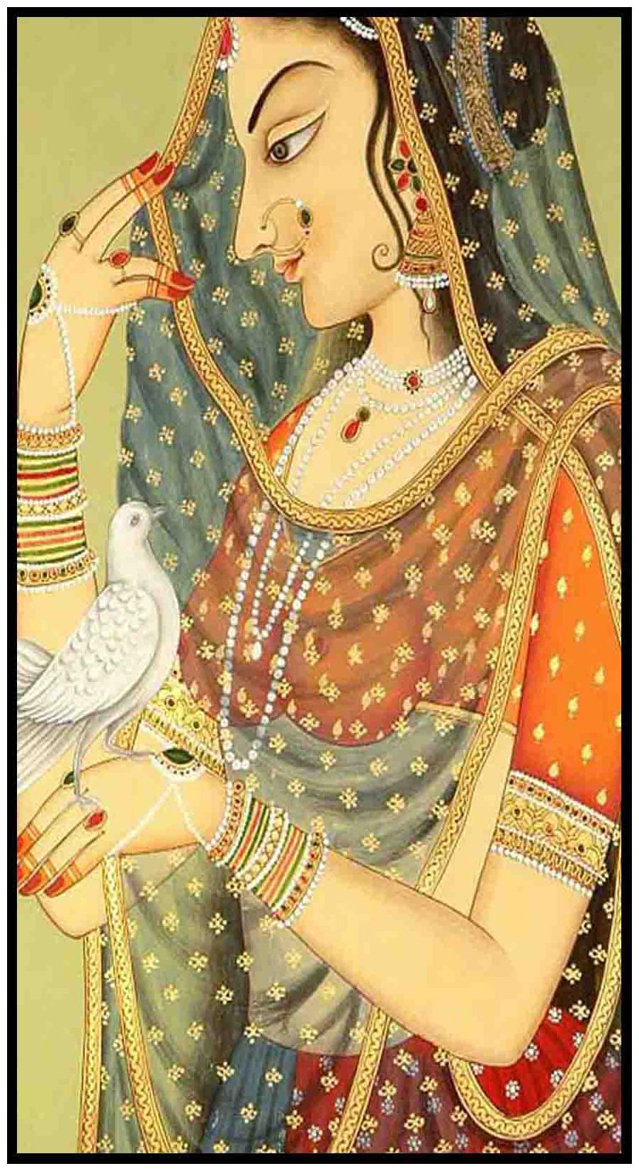 

Purvani Wall Art Printed on MDF with Hand Textured Lamination (7 x 4 inches)