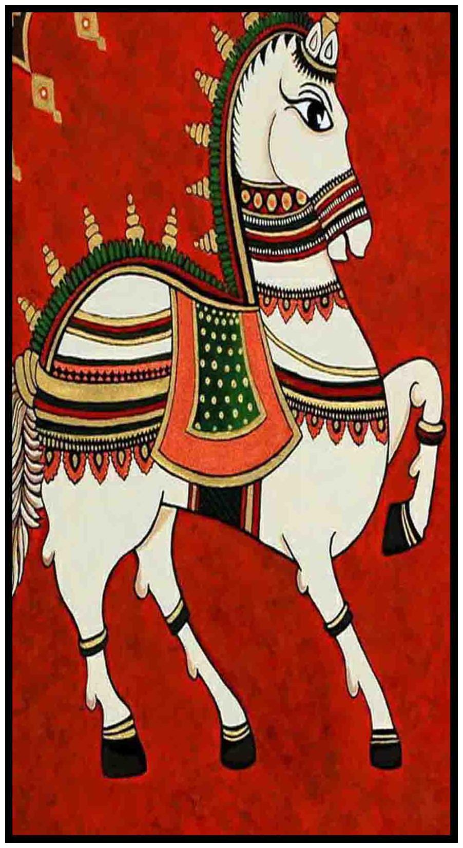 

Purvani Wall Art Printed on MDF with Hand Textured Lamination (7 x 4 inches)