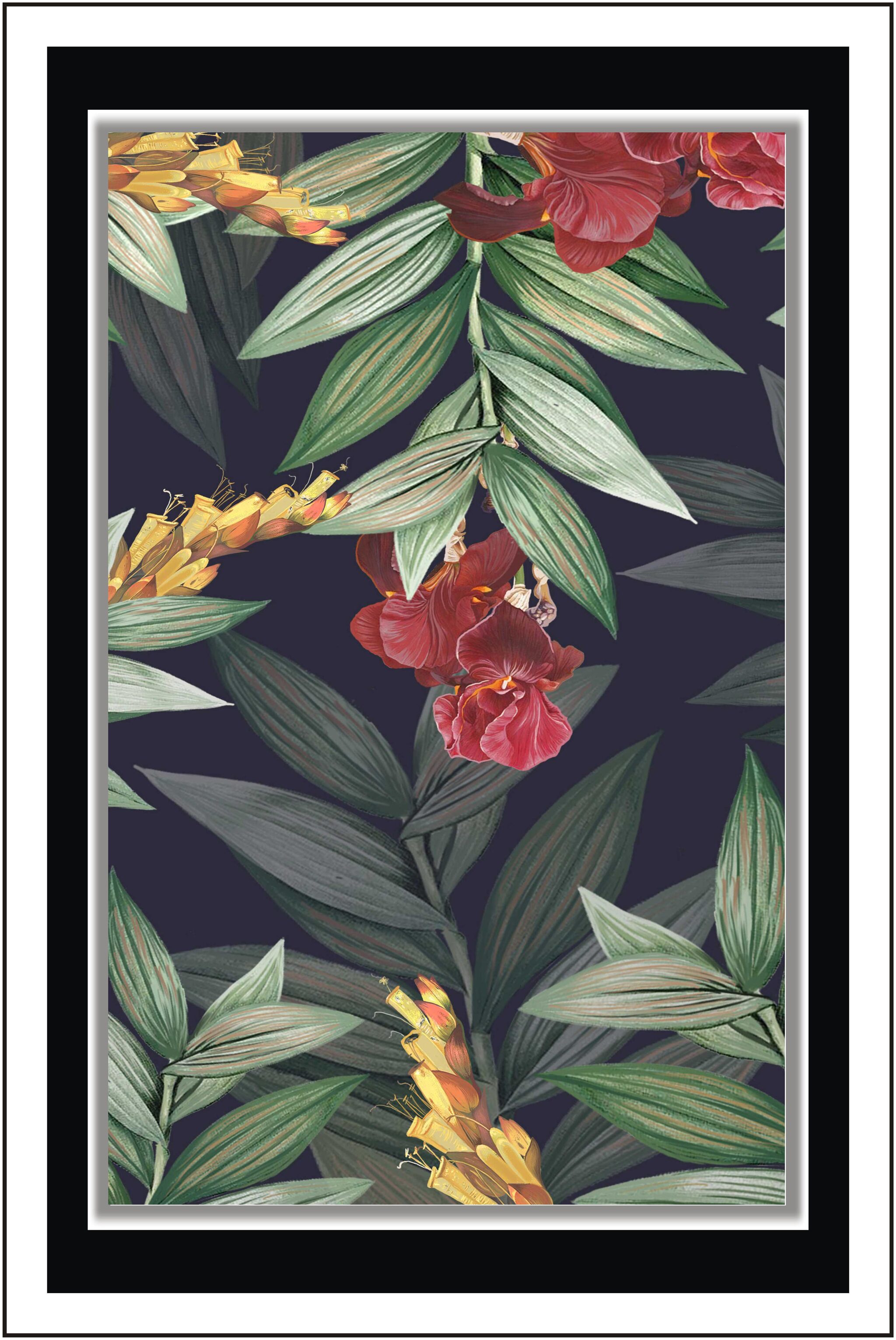 

PurvaniPlants - Paper Poster Wall Sticker Print Decor Print