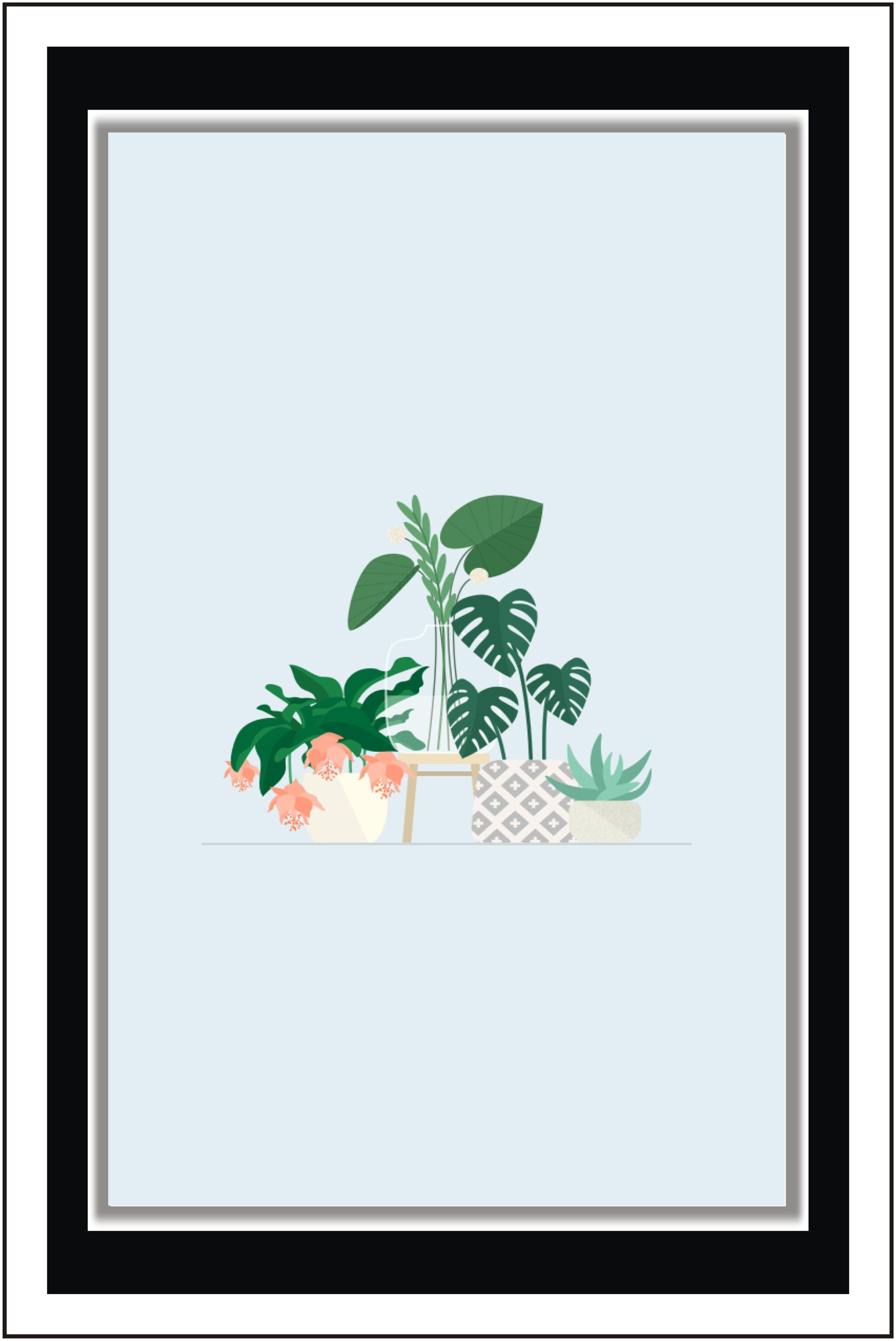 

PurvaniPlants lover - Paper Poster Wall Sticker Print Decor Print