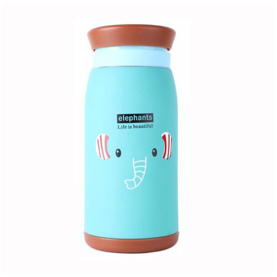 

QTH qth-374 Stainless Steel Blue Water Bottle ( 350 ml Set of 1 )