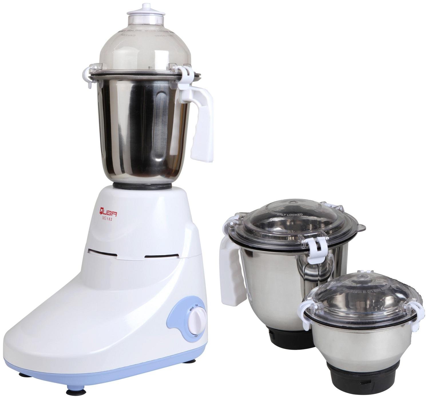 

QUBA MG-102 MIXER GRINDER 750 W with 3 JARS