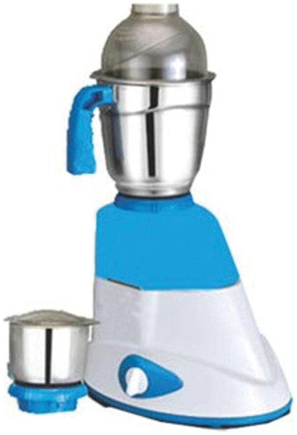 

Quba MG96 500 W Mixer Grinder ( White Blue 2 Jars )