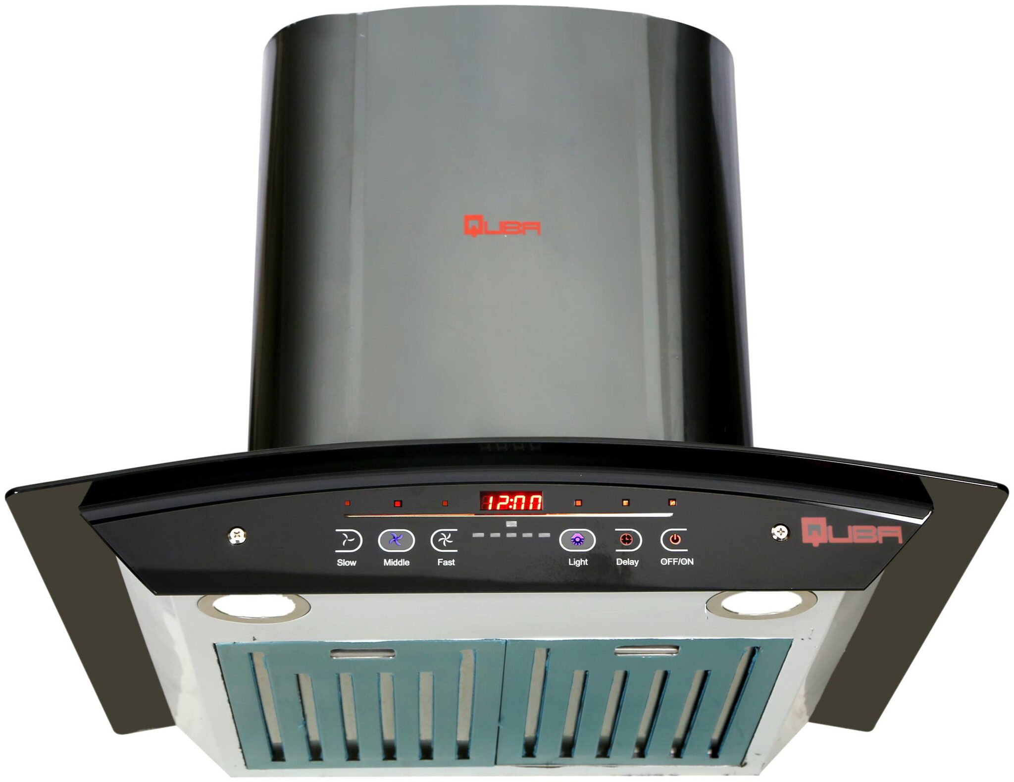 

Quba Wall Mounted 60 cm 1080 m3 h Grey Chimney ( 4515 )