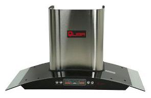 

Quba Wall Mounted 90 cm 1200 m3 h Silver Chimney ( 1315 )