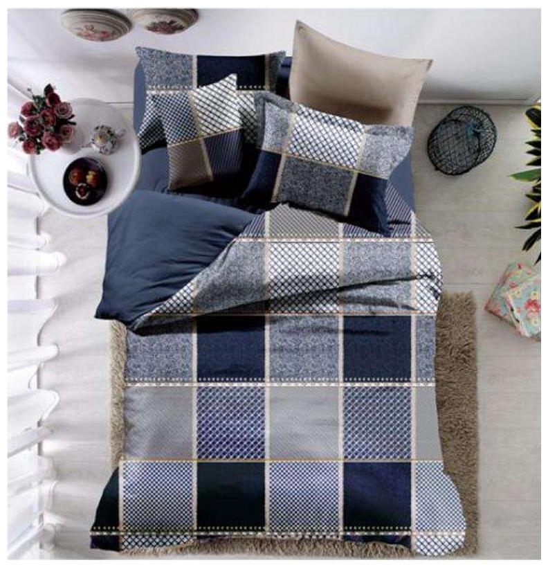 

Queen Size Oxford Double Bedsheet With 2 Pillow Covers (Bedsheet Size 230x250CM And Pillow Covers Size 44x68CM)