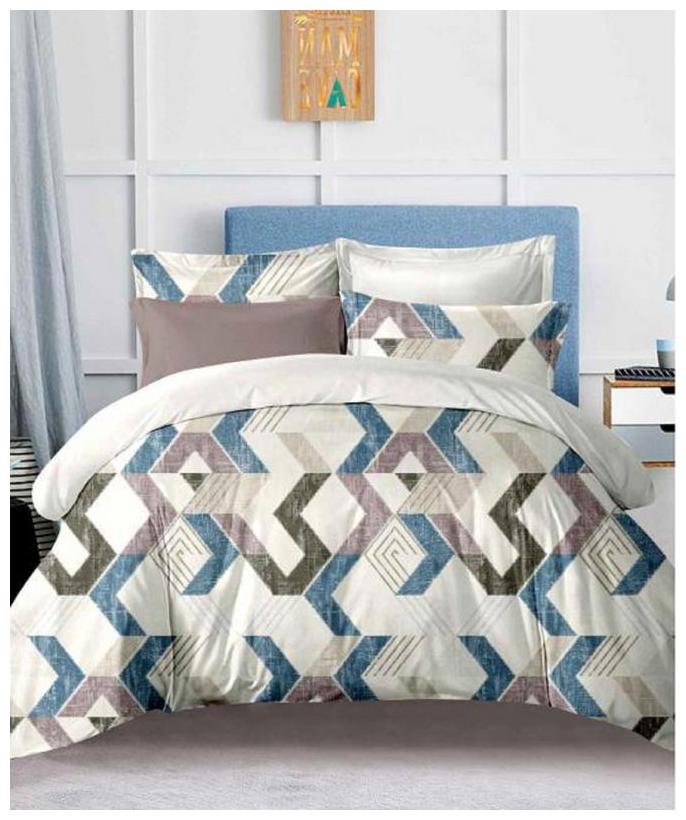 

Queen Size Oxford Double Bedsheet With 2 Pillow Covers (Bedsheet Size 230x250CM And Pillow Covers Size 44x68CM)