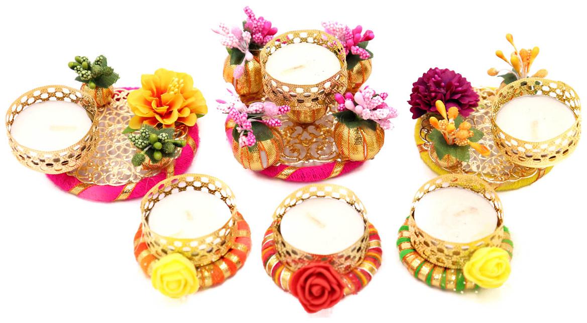 

QUVYARTS Metal Multi Candle