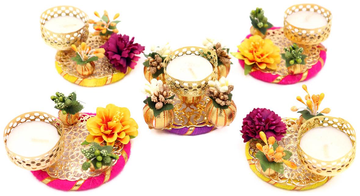 

QUVYARTS Metal Multi Candle