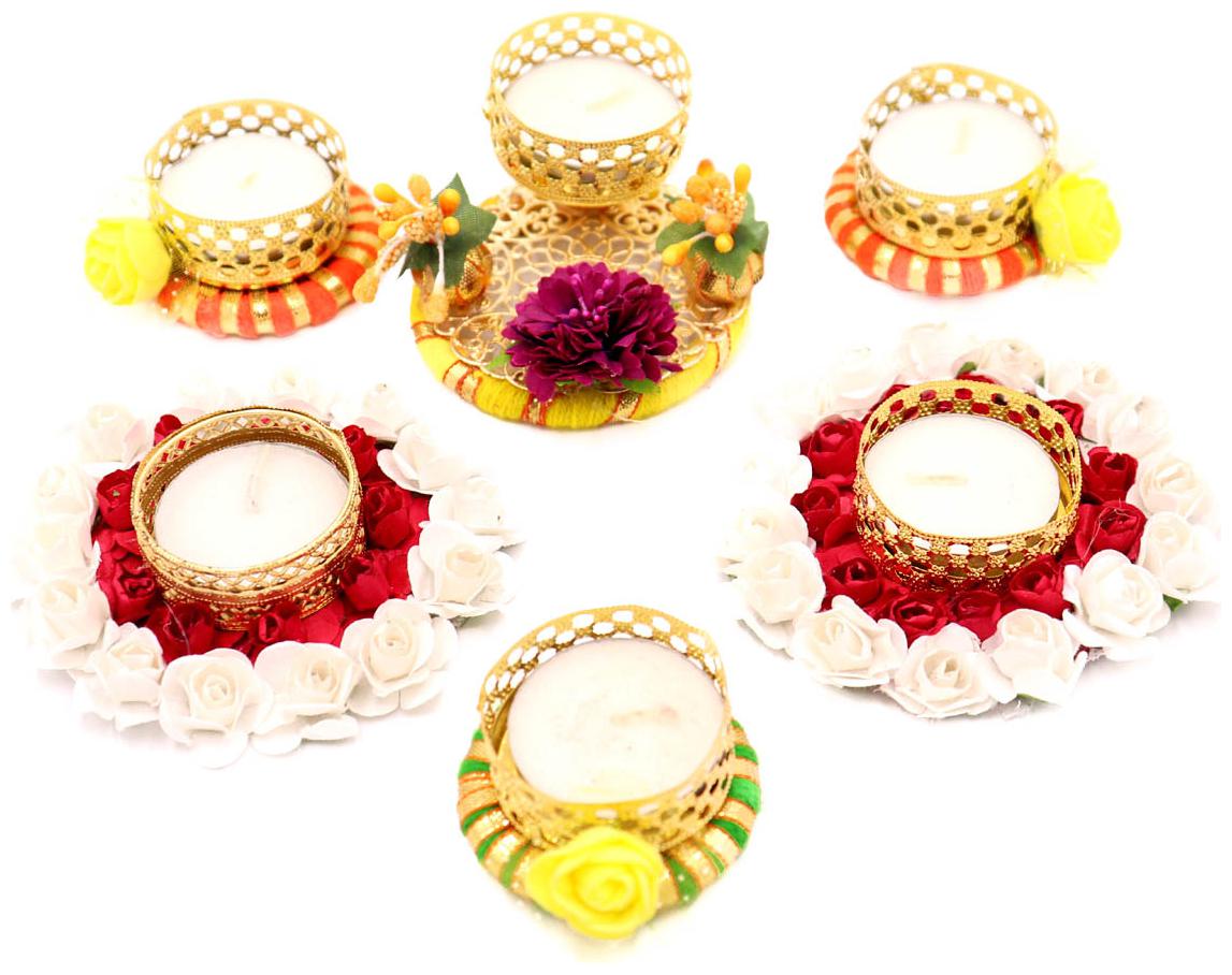 

QUVYARTS Metal Multi Candle