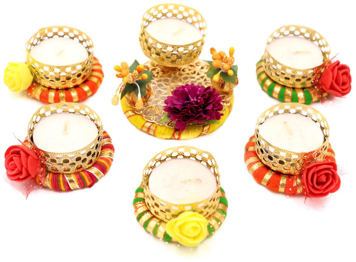 

QUVYARTS Metal Multi Candle