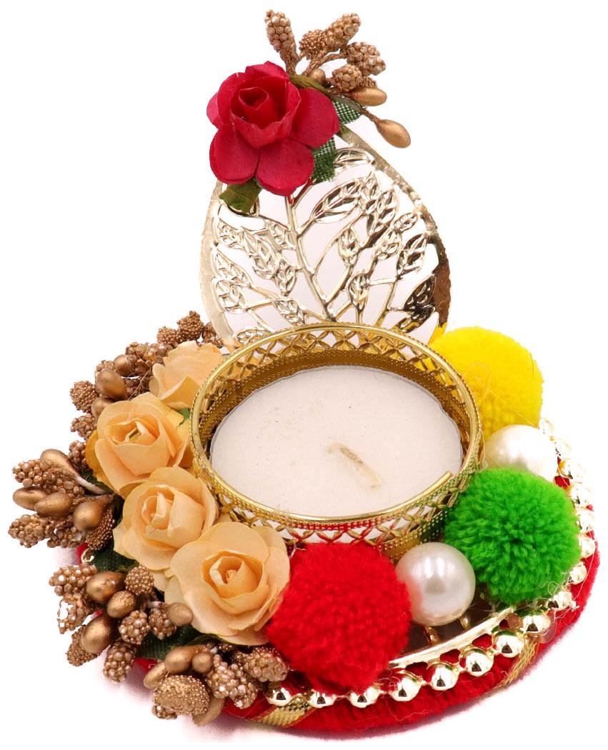 

QUVYARTS Metal Multi Candle