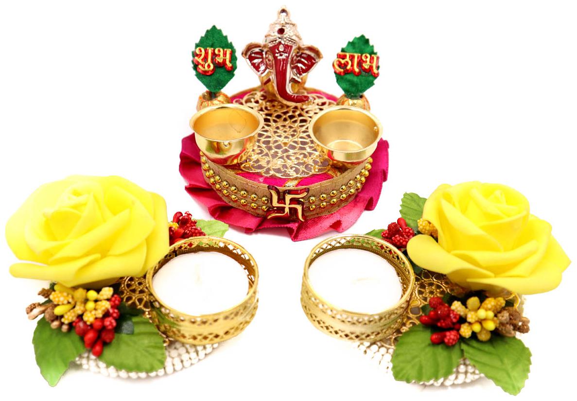 

QUVYARTS Metal Multi Candle