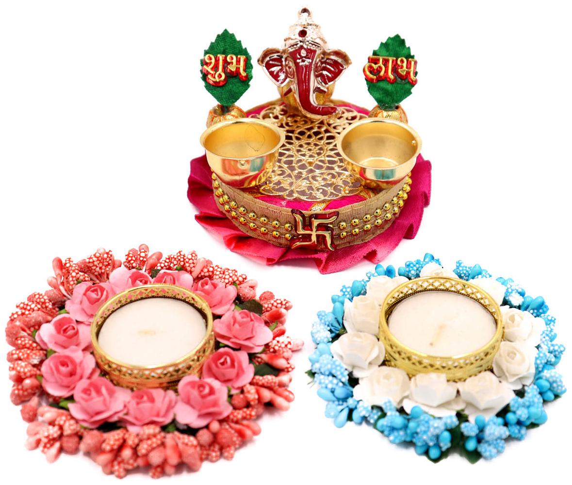 

QUVYARTS Metal Multi Candle