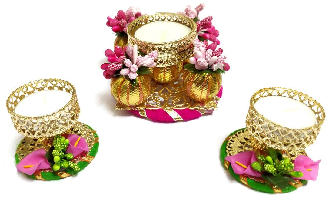

QUVYARTS Metal Multi Candle