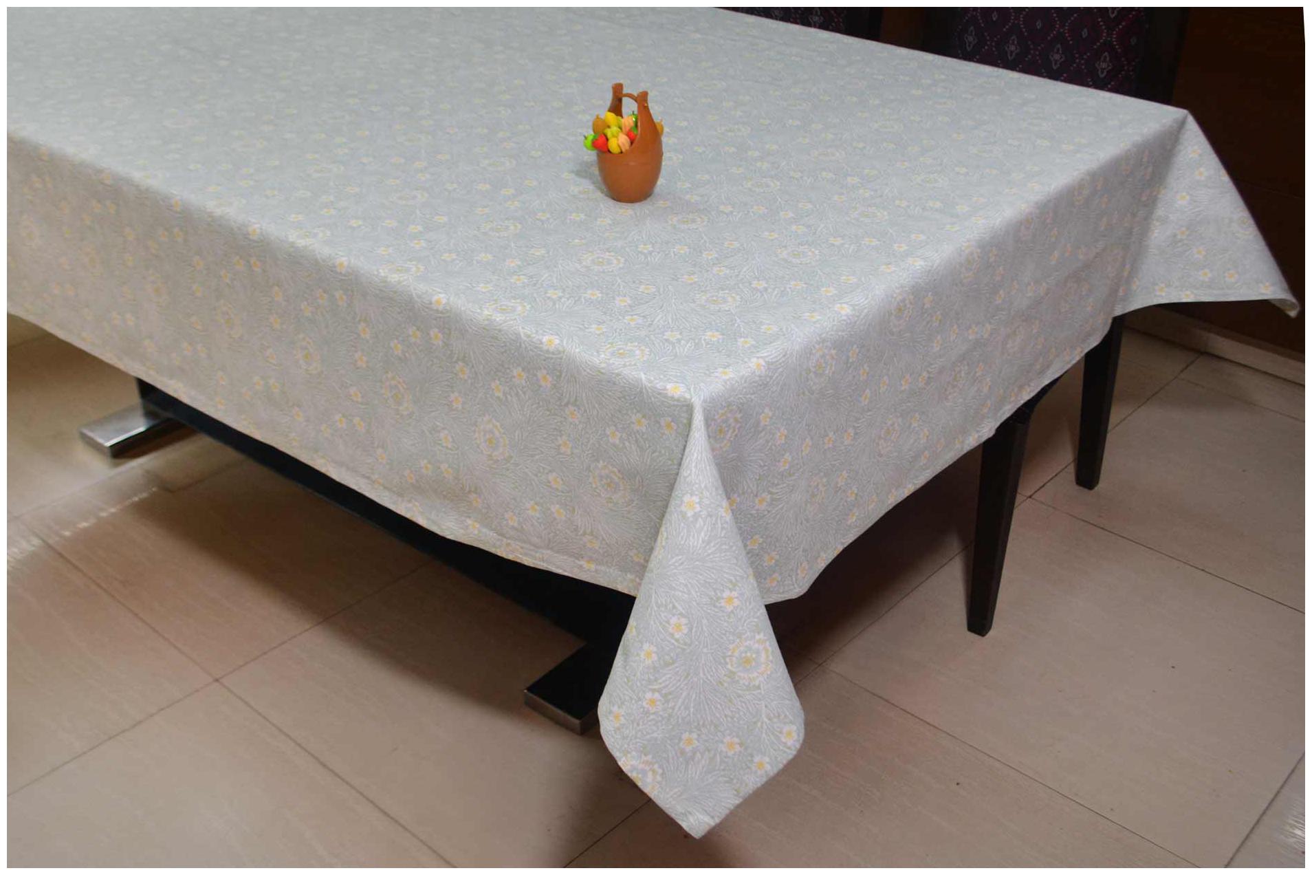 R home 6 Seater Printed Table Cover