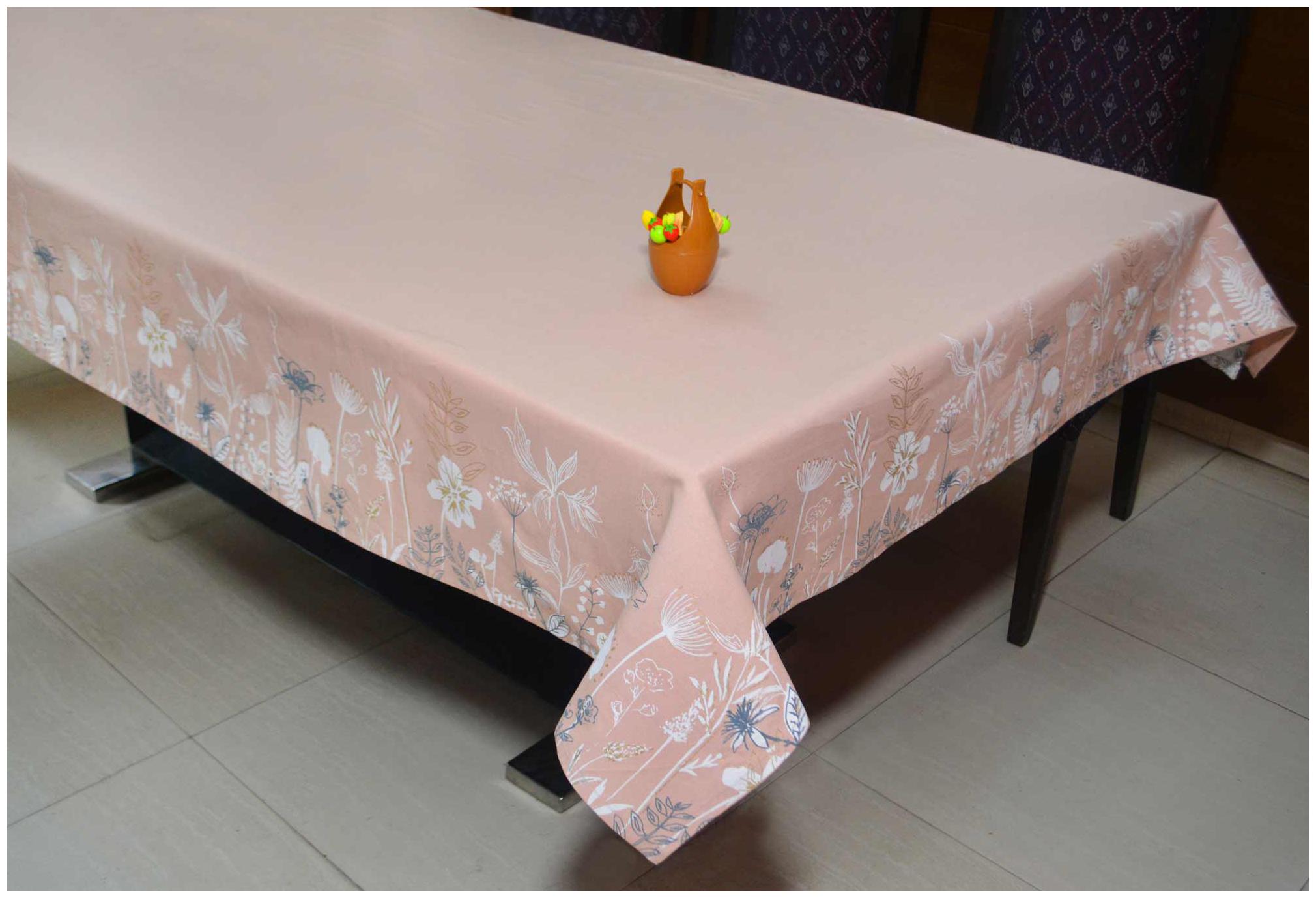

R home Border Print 6 Seater Table Cover