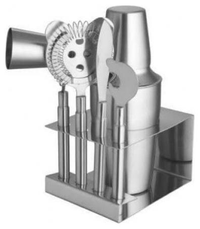 

R J STAR steel bar (steel cocktail shaker) set of 5