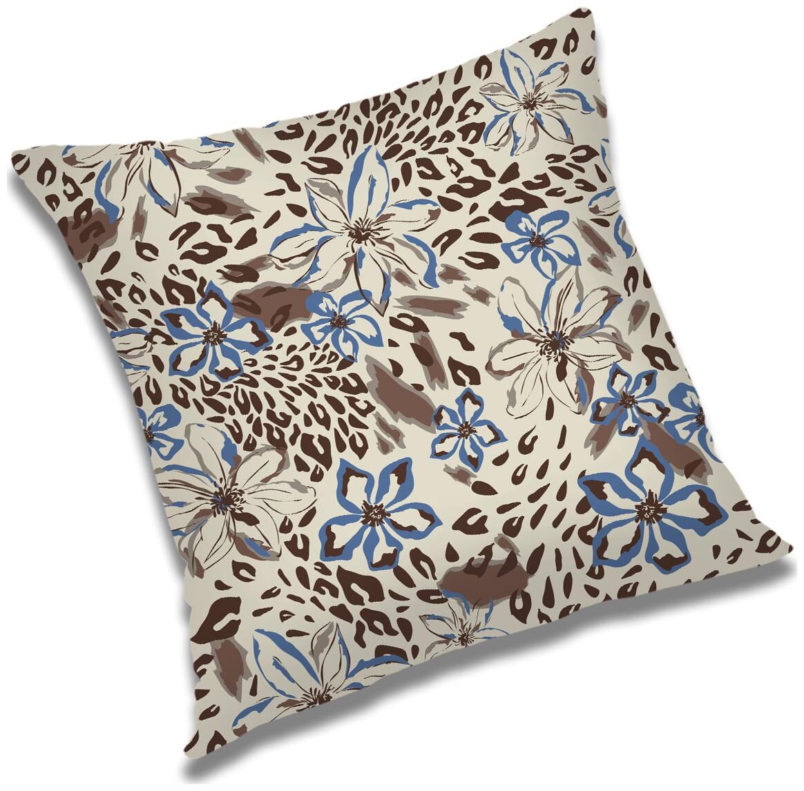 

RADANYA 3D Printed Cushion Cover with Filler Set 24x24 inch