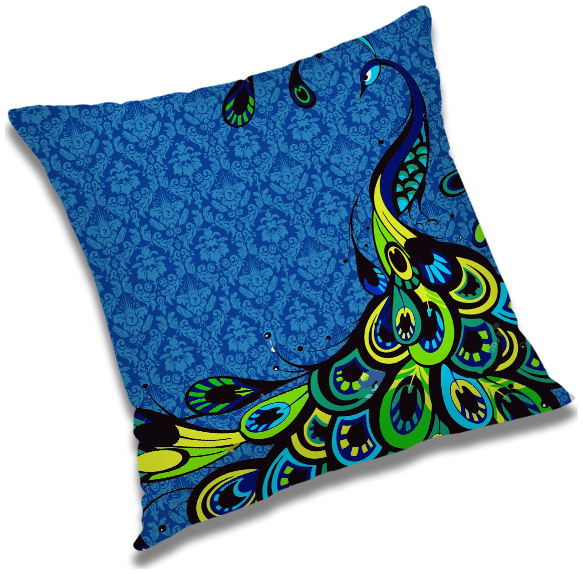 

RADANYA 3D Printed Cushion Cover 16x16 inch