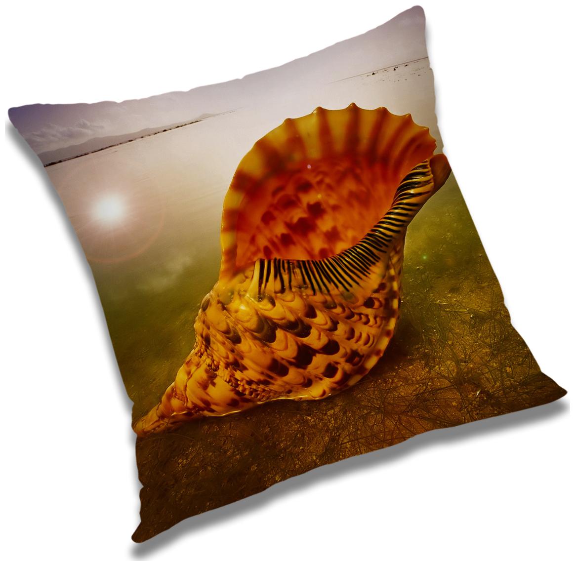 

RADANYA 3D Printed Cushion Cover 18x18 inch
